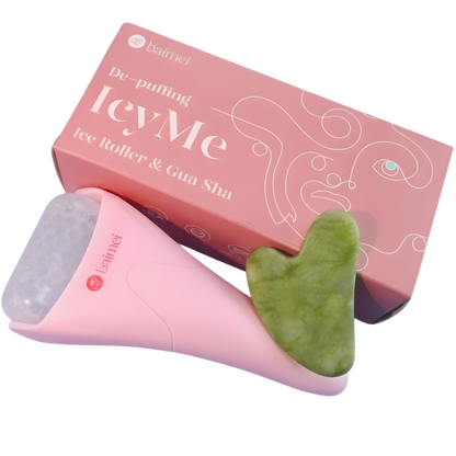 Icyme Ice Roller & Gua Sha – Pink