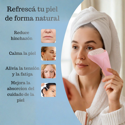 Icyme Ice Roller & Gua Sha – Pink